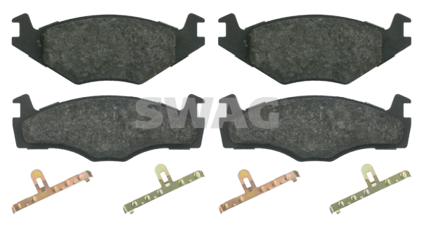 set placute frana,frana disc 30 91 6012 SWAG